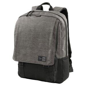 NWT New Era Black Twill Heather/Black Legacy Rucksack NEB202